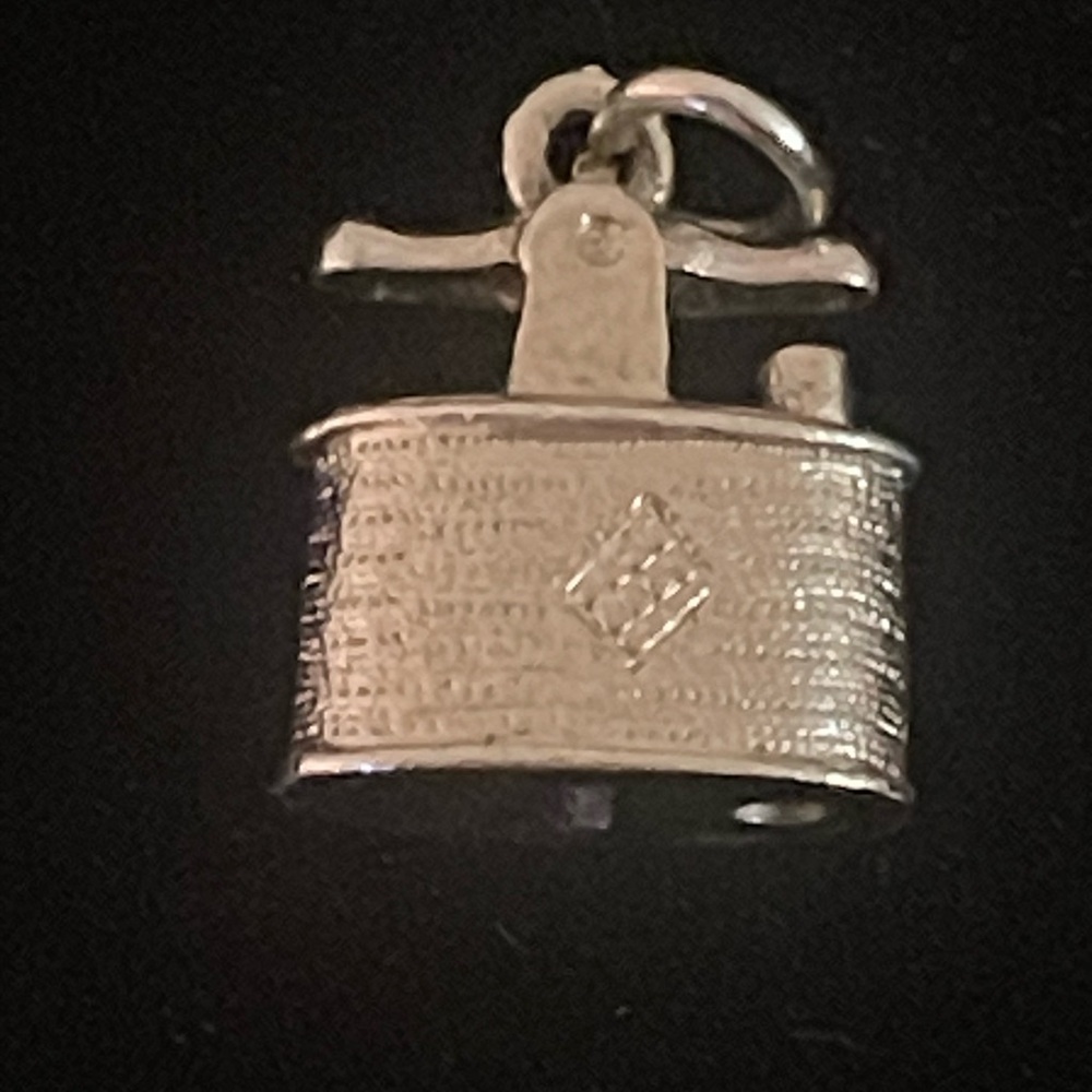 Silver Lighter Charm Pendant